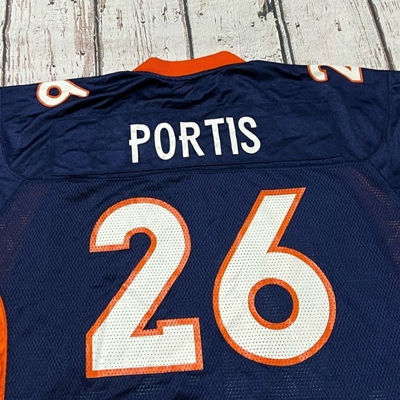 Clinton Portis Denver Broncos Reebok NFL Football Sports Jersey - Picture 3 of 8